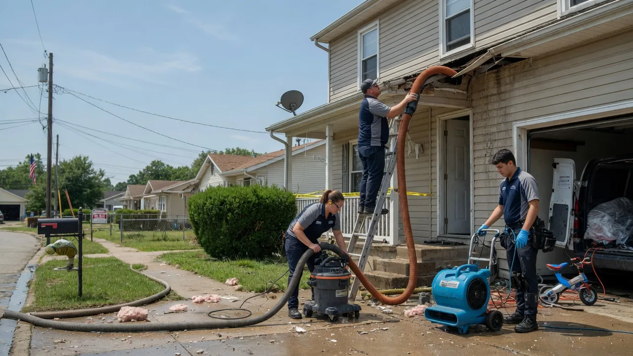 Water Damage Restoration in Pearl, MS near me